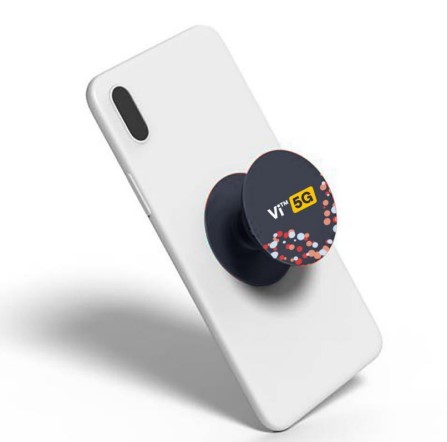 Mobile pop socket holder